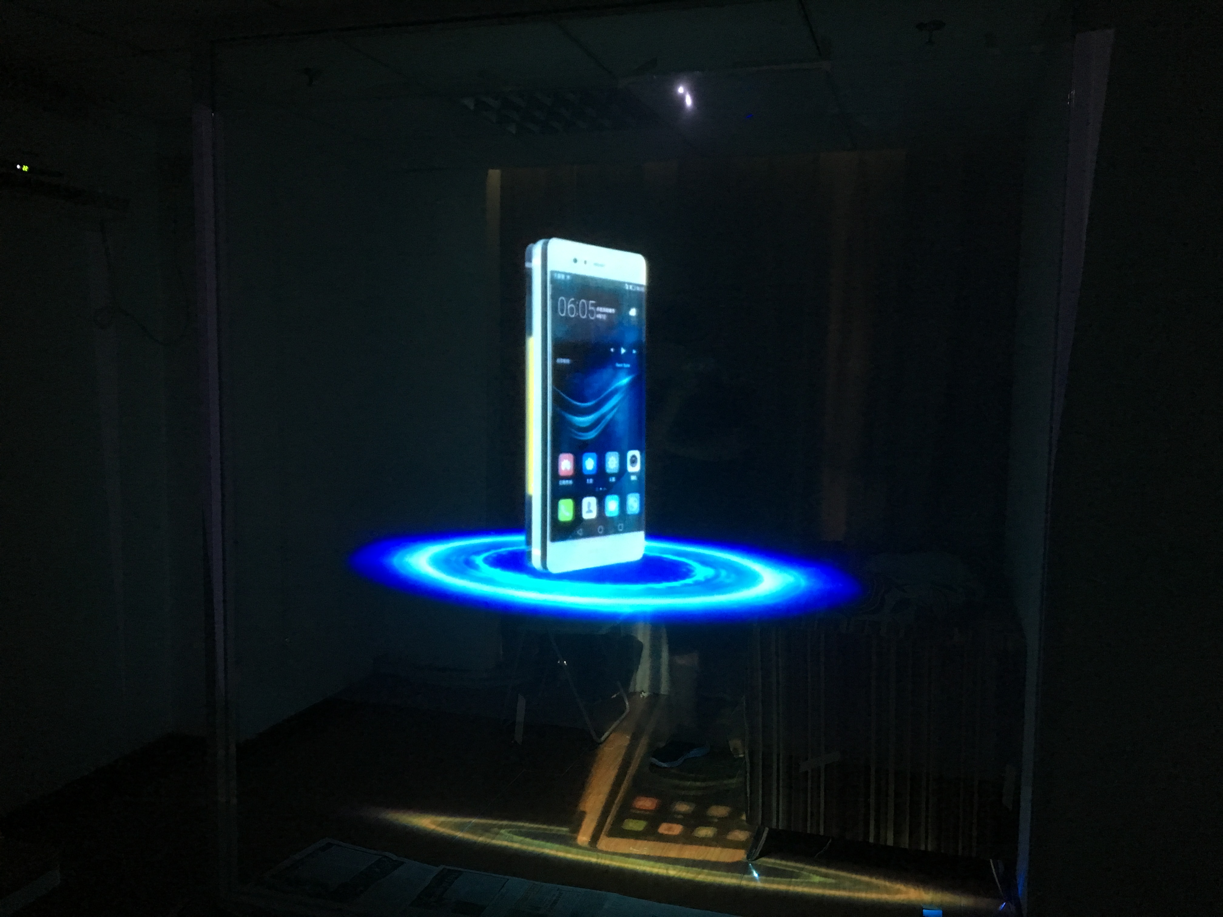 filme de proje&ccedil;&atilde;o hologr&aacute;fica