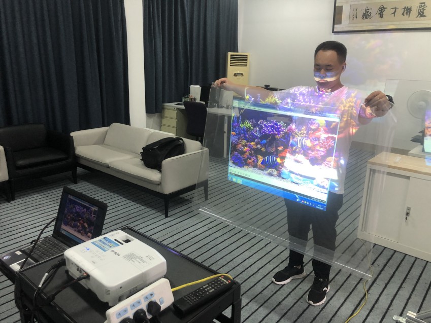 Filme de tela de proje&ccedil;&atilde;o de dupla face