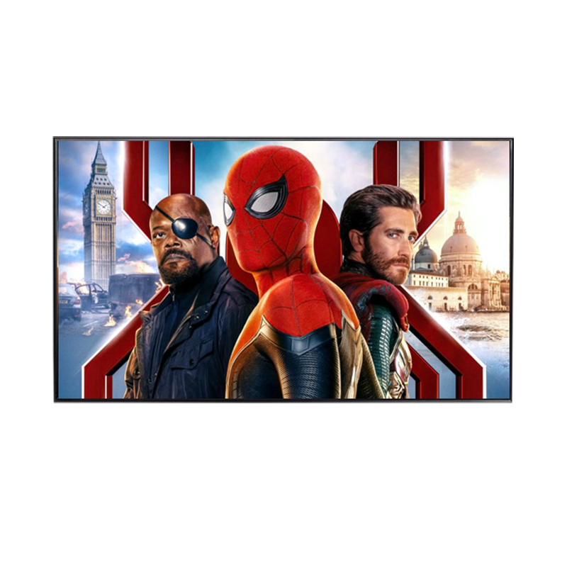 Telas fixas de borda estreita