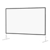 DA -LITE FAST DOLUXE DOLUXE FRAMA DE DOLUXA / TRUSS CINZENAGEM CRINHA TELA DE Projecor - 180 "Diag. (102.5x138.5) - [4: 3] - DA -TEX - 1.3