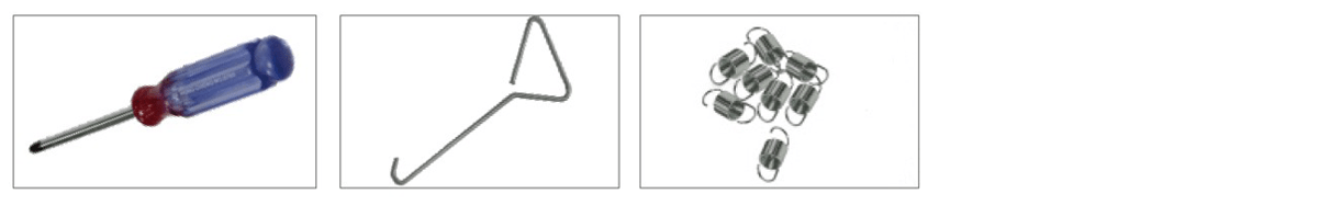 Acess&oacute;rios de telas de proje&ccedil;&atilde;o.