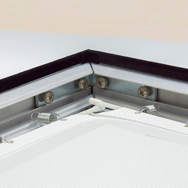 Tela de projetor de home theater com moldura fina curvada