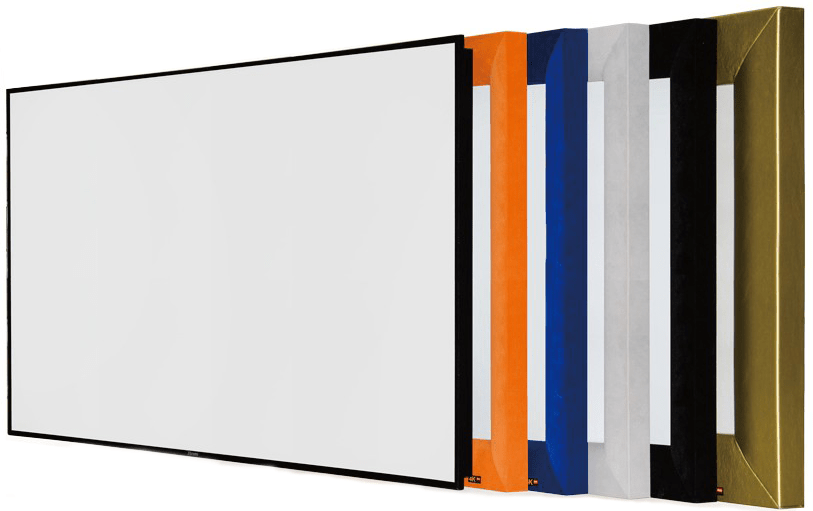 Cor do quadro de tela fixa